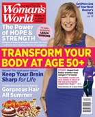 Woman's World magazine covers all the topics important to women. Every issue of Woman's World is packed with a blend of fashion, food, parenting and beauty coupled with true-life features and human-in ...