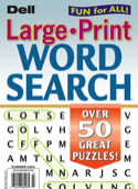 Dell Jumbo Large-Print Word Search Magazine Subscriptions