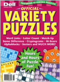 For the variety puzzle fan! It doesn't get any better than Official Variety Puzzles! All your favorites are here: Anacrostics, Cryptoquizzes, Sudoku, Solicrosses, Collectibles, Petal Puzzles, and Tang ...