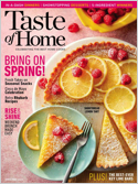 In Taste of Home you will find 100+ family-favorite recipes & tips from real cooks like you! Enjoy easy, tried-and-proven recipes, everyday ingredients, color photos of every dish, contest winners, 30 ...